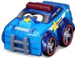 ΑΥΤΟΚΙΝΗΤΑΚΙ ΜΕ ΗΧΟ PUSH - GLOW POLICE CAR (16/89004) BBURAGO JUNIOR από το PLUS4U