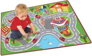 FERRARI JUNIOR CITY PLAYMAT 100X70CM (16/85008) BBURAGO JUNIOR από το PLUS4U