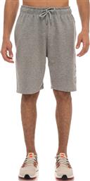 ESSENTIALS TERRY SHORTS WITH EMBOSSED LOGO 03312304-3I ΓΚΡΙ BE:NATION από το ZAKCRET SPORTS