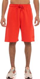ESSENTIALS TERRY SHORTS WITH EMBOSSED LOGO 03312304-5A ΚΟΚΚΙΝΟ BE:NATION από το ZAKCRET SPORTS
