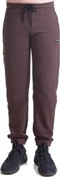 PANT SWEAT WITH SIDE ZIP MENS 2302202-OAK ΚΑΦΕ BE:NATION