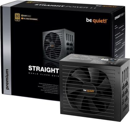 ΤΡΟΦΟΔΟΤΙΚΟ ΥΠΟΛΟΓΙΣΤΗ BEQUIET! STRAIGHT POWER 11 1000W 80+ GOLD - ΜΑΥΡΟ BE QUIET