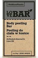 LOVEBAR BODY PEELING BAR ACTIVATED CHARCOAL & LIME OIL (2 X 30G) BEAUTY BASKET