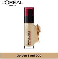 L'ORΙAL PARIS INFALLIBLE 24H FRESH WEAR MAKEUP 200 GOLDEN BEAUTY CLEARANCE