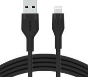 BOOSTCHARGE FLEX USB-C CABLE WITH LIGHTNING CONNECTOR 1M BLACK BELKIN