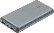 BPB012BTGY BOOSTCHARGE POWER BANK 20K USB TYPE-A & TYPE-C 15W SPACE GREY BELKIN