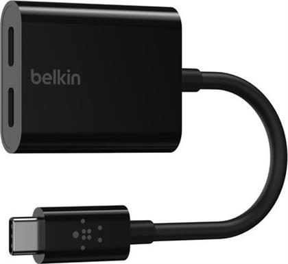 DUAL USB-C AUDIO + CHARGE ADAPTER ΑΝΤΑΠΤΟΡΑΣ BELKIN