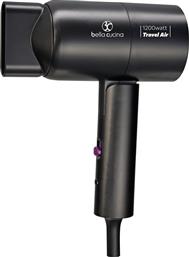 ΣΕΣΟΥΑΡ ΜΑΛΛΙΩΝ BC6012 1200 W ΜΑΥΡΟ BELLA CUCCINA