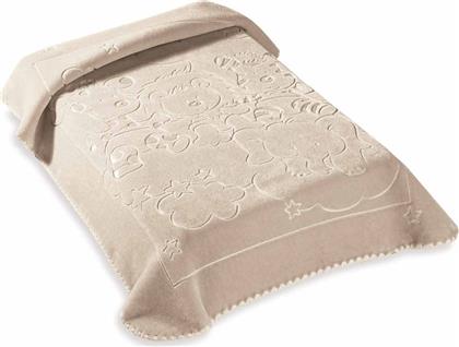 ΚΟΥΒΕΡΤΑ ΒΕΛΟΥΤΕ ΚΟΥΝΙΑΣ (110X140) 520 BEIGE BELPLA