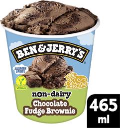 ΠΑΓΩΤΟ CHOCO FUDGE BROWNIE NON DAIRY VEGAN 386G BEN & JERRYS