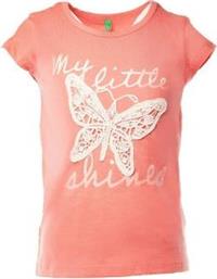 T-SHIRT BEE FREE BUTTERFLY ΚΟΡΑΛΙ (82 CM)-(1-2 ΕΤΩΝ) BENETTON