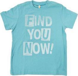 T-SHIRT FUNZIONE TK ΤΙΡΚΟΥΑΖ (100 CM)-(3-4 ΕΤΩΝ) BENETTON από το PLUS4U