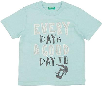 T-SHIRT HELLO SUMMER ΘΑΛΑΣΣΙ (90 CM)-(2 ΕΤΩΝ) BENETTON