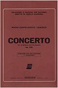 CASTELNUOVO TEDESCO MARIO - CONCERTO FOR 2 GUITARS AND ORCHESTRA, OP. 201 BERBEN