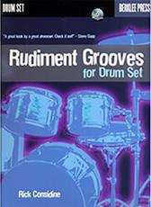 RUDIMENT GROOVES FOR DRUM SET + CD BERKLEE