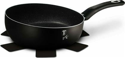 ΑΝΤΙΚΟΛΛΗΤΙΚΟ ΤΗΓΑΝΙ WOK BH-1854 26 CM ΜΑΥΡΟ BERLINGER HAUS