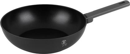ΑΝΤΙΚΟΛΛΗΤΙΚΟ ΤΗΓΑΝΙ WOK BH-8123 28 CM ΜΑΥΡΟ BERLINGER HAUS