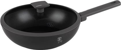 ΑΝΤΙΚΟΛΛΗΤΙΚΟ ΤΗΓΑΝΙ WOK BH-8124 28 CM ΜΑΥΡΟ BERLINGER HAUS