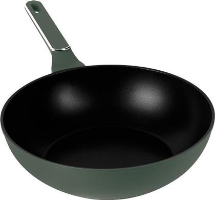 ΑΝΤΙΚΟΛΛΗΤΙΚΟ ΤΗΓΑΝΙ WOK BH-8158 28 CM ΠΡΑΣΙΝΟ BERLINGER HAUS
