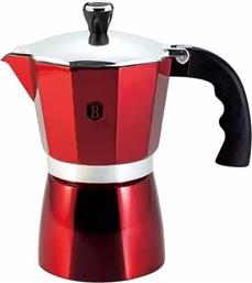 BERLINGERHAUS BH-8544 150 ML ΚΟΚΚΙΝΟ ΜΠΡΙΚΙ ESPRESSO ΧΕΙΡΟΣ BERLINGER HAUS