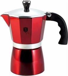 BERLINGERHAUS BH-8563N 300 ML ΚΟΚΚΙΝΟ ΜΠΡΙΚΙ ESPRESSO ΧΕΙΡΟΣ BERLINGER HAUS