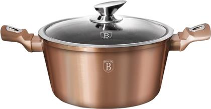 ΚΑΤΣΑΡΟΛΑ BH1515N 24 CM 4 L ROSE GOLD BERLINGER HAUS