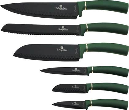 ΣΕΤ ΜΑΧΑΙΡΙΑ EMERALD COLLECTION ΑΠΟ ΑΝΟΞΕΙΔΩΤΟ ΑΤΣΑΛΙ 6 ΤΜΧ BERLINGER HAUS από το PUBLIC