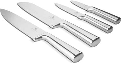 ΣΕΤ ΜΑΧΑΙΡΙΑ MATTE BLACK COLLECTION ΑΠΟ ΑΝΟΞΕΙΔΩΤΟ ΑΤΣΑΛΙ 4 ΤΜΧ BERLINGER HAUS από το PUBLIC