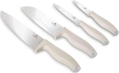 ΣΕΤ ΜΑΧΑΙΡΙΑ SAHARA COLLECTION ΑΠΟ ΑΝΟΞΕΙΔΩΤΟ ΑΤΣΑΛΙ 4 ΤΜΧ BERLINGER HAUS από το PUBLIC