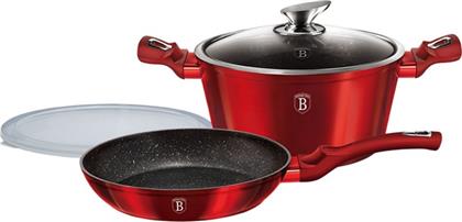 ΣΕΤ ΜΑΓΕΙΡΙΚΑ ΣΚΕΥΗ BERLINGER BH-6779 4 ΤΜΧ ΚΟΚΚΙΝΟ BERLINGER HAUS
