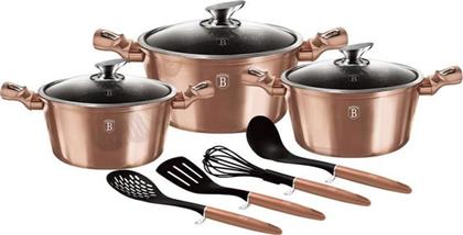 ΣΕΤ ΜΑΓΕΙΡΙΚΑ ΣΚΕΥΗ BH-6151 10 ΤΜΧ ROSE GOLD BERLINGER HAUS