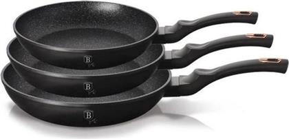 ΣΕΤ ΤΗΓΑΝΙΑ BERLINGER BH-6158F 3 ΤΜΧ ΜΑΥΡΟ BERLINGER HAUS