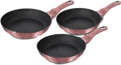 ΣΕΤ ΤΗΓΑΝΙΑ BERLINGER BH-6170F 3 ΤΜΧ ΡΟΖ BERLINGER HAUS