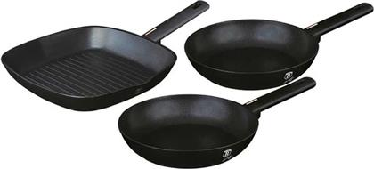 ΣΕΤ ΤΗΓΑΝΙΑ BERLINGER BH-7096N 3 ΤΜΧ ΜΑΥΡΟ BERLINGER HAUS