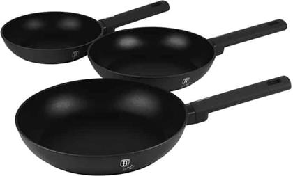 ΣΕΤ ΤΗΓΑΝΙΑ BH-8195 3 ΤΜΧ ΜΑΥΡΟ BERLINGER HAUS