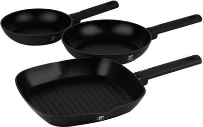 ΣΕΤ ΤΗΓΑΝΙΑ BH-8196 3 ΤΜΧ ΜΑΥΡΟ BERLINGER HAUS