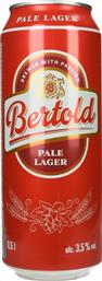 ΜΠΥΡΑ PALE LAGER LIGHT ΚΟΥΤΙ 500ML BERTOLD