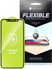 FLEXIBLE HYBRID GLASS 5D FOR APPLE IPHONE 14 PRO BLACK BESTSUIT