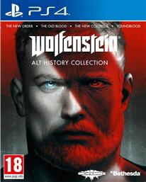 PS4 GAME - WOLFENSTEIN ALT HISTORY COLLECTION BETHESDA