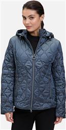 ΓΥΝΑΙΚΕΙΟ ΜΠΟΥΦΑΝ ΜΕ ΑΠΟΣΠΩΜΕΝΗ ΚΟΥΚΟΥΛΑ ΚΑΙ ΚΑΠΙΤΟΝΕ ΣΧΕΔΙΟ - 7901/1535 ΜΠΛΕ BETTY BARCLAY από το NOTOS