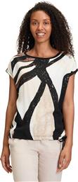 ΓΥΝΑΙΚΕΙΑ ΜΠΛΟΥΖΑ ΜΕ GRAPHIC PRINT - 2203/3344 ΜΑΥΡΟ BETTY & CO