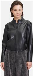 ΓΥΝΑΙΚΕΙΟ BIKER JACKET FAUX LEATHER - 4375/3427 ΜΑΥΡΟ BETTY & CO