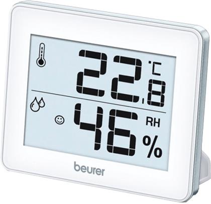 WELLBEING THERMO HYGROMETER ΘΕΡΜΟΜΕΤΡΟ & ΥΓΡΑΣΙΟΜΕΤΡΟ ΓΙΑ ΕΣΩΤΕΡΙΚΟΥΣ ΧΩΡΟΥΣ 1 ΤΕΜΑΧΙΟ BEURER