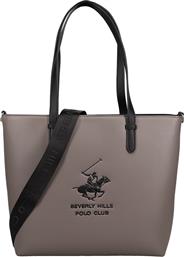 ΓΚΡΙ ΤΣΑΝΤΑ ΩΜΟΥ BEVERLY HILLS POLO CLUB