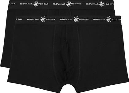 ΣΕΤ ΜΠΟΞΕΡΑΚΙΑ 2 ΤΜΧ. CEO-ZGW-BHPC-001-AW25-(2-PACK) ΜΑΥΡΟ BEVERLY HILLS POLO CLUB