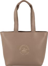 TAUPE ΤΣΑΝΤΑ ΩΜΟΥ BEVERLY HILLS POLO CLUB
