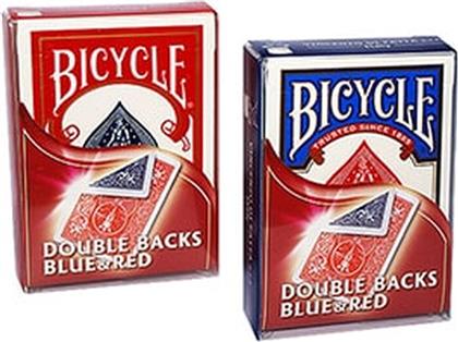 DOUBLE BACKS BLUE / RED DECK BICYCLE από το PUBLIC