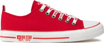 SNEAKERS KK274104 ΚΟΚΚΙΝΟ BIG STAR