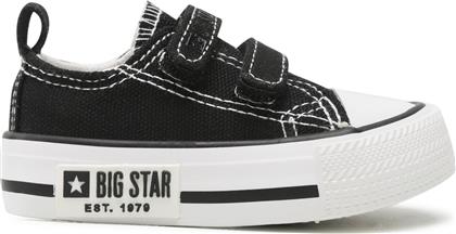 SNEAKERS KK374074 ΜΑΥΡΟ BIG STAR