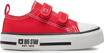 SNEAKERS KK374082 ΚΟΚΚΙΝΟ BIG STAR